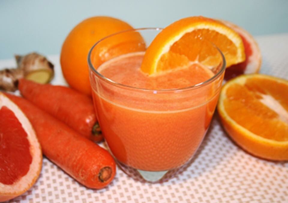 TheHealthNut10's tweet photo. Today's spotlight juice "Morning Juice"..orange,grapefruit,carrot &amp; a touch of ginger...a great combination of bright &amp; energizing fruit!! https://t.co/WZ1FSf870i