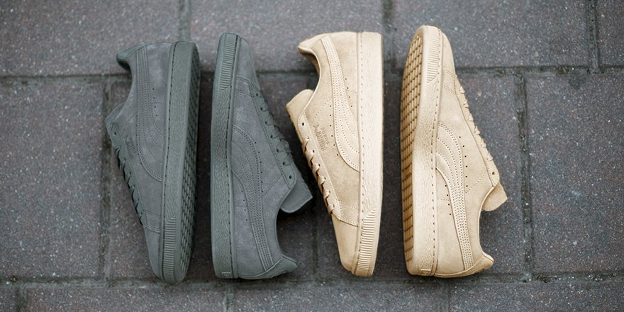 puma suede classic tonal agave green