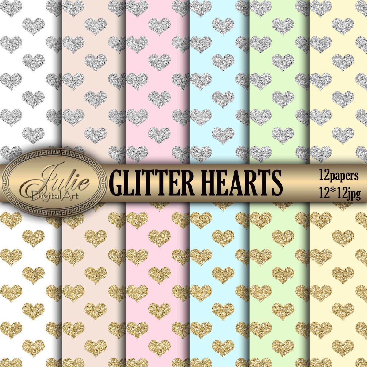 kebab75's tweet photo. Glitter hearts digital paper, wedding pastel pattern, go… https://t.co/jFfP4PfdGm #JulieDigitalArt #GoldDigitalPaper https://t.co/c5M4fA9FD3