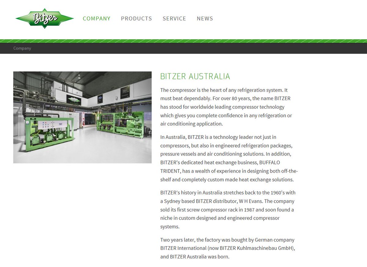 BITZERGroup's tweet photo. BITZER #Australia stands out with a #newhomepage: https://t.co/a8sYlive7V!
#excited #weloveit #newdesign #differentmenu #refrigeration https://t.co/UwvNAFGqBm