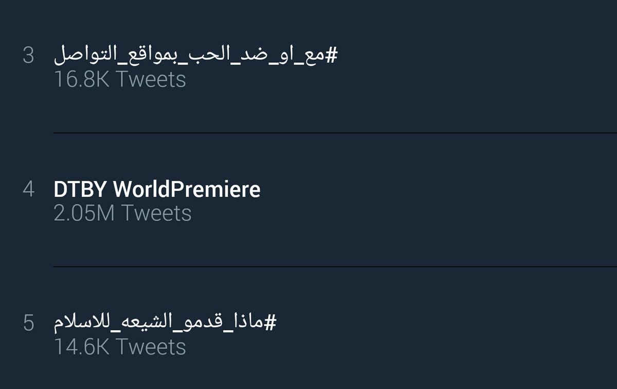 AldubMaidenPex's tweet photo. Worldwide trending at 2.05 Million tweets  @GMADestinedToBe @rebya23 🙌

DTBY WorldPremiere
#DestinedToBeYoursWorldPremiere https://t.co/MzVvgnY8Z1