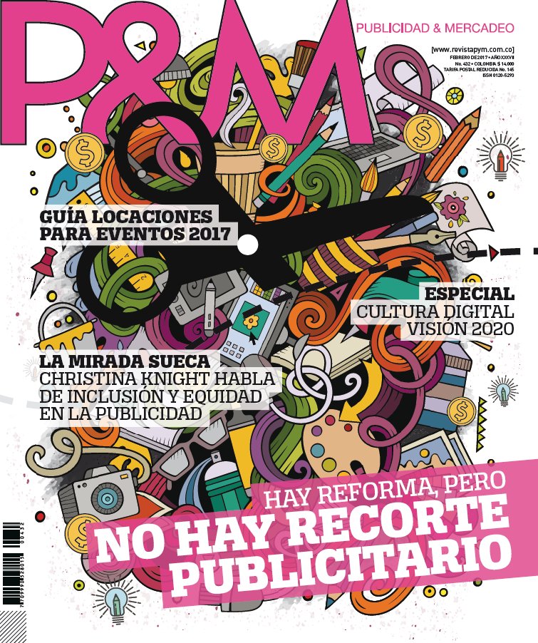 revistapym's tweet photo. La edición P&amp;M 432 de febrero está llena de contenido de actualidad y análisis en #publicidad #mercadeo #medios #tendencias #creatividad https://t.co/i9f981S7k7
