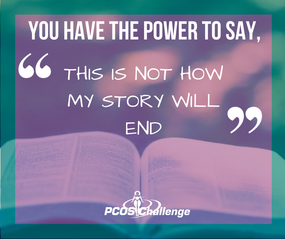 You have the power to write your own story. #motivationmonday #pcos #womenshealth
