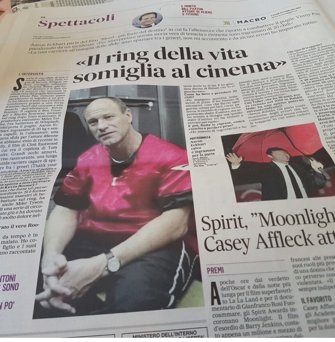 ZENAPRCHAMP's tweet image. #Italy haaa yes still speaking about the champs #Eckart #Teller #BleedForThis #Oscar2017 life is tuff it makes ya strong #Strong #Stronger