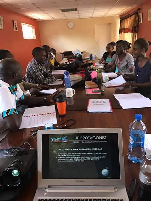 jimgor2001's tweet photo. Scripting Workshop with Chris Degarmo @FilmLabKE #Films4SocialResponsibility https://t.co/68rtnD2cBb