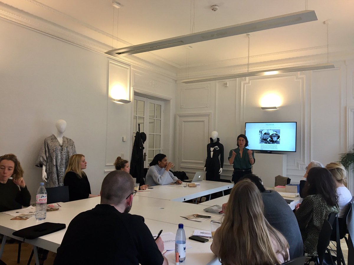 Anja Aronowsky Cronberg at #atelierneerlandais: ' In fashion, what isn't said is really what you need to pay attention to as a reader'.