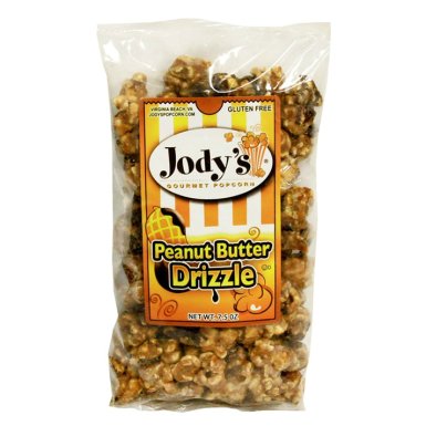 Have you tried our Peanut Butter Drizzle Popcorn? 
Dark chocolate hand-drizzled over mouth watering peanut butter flavored popcorn.