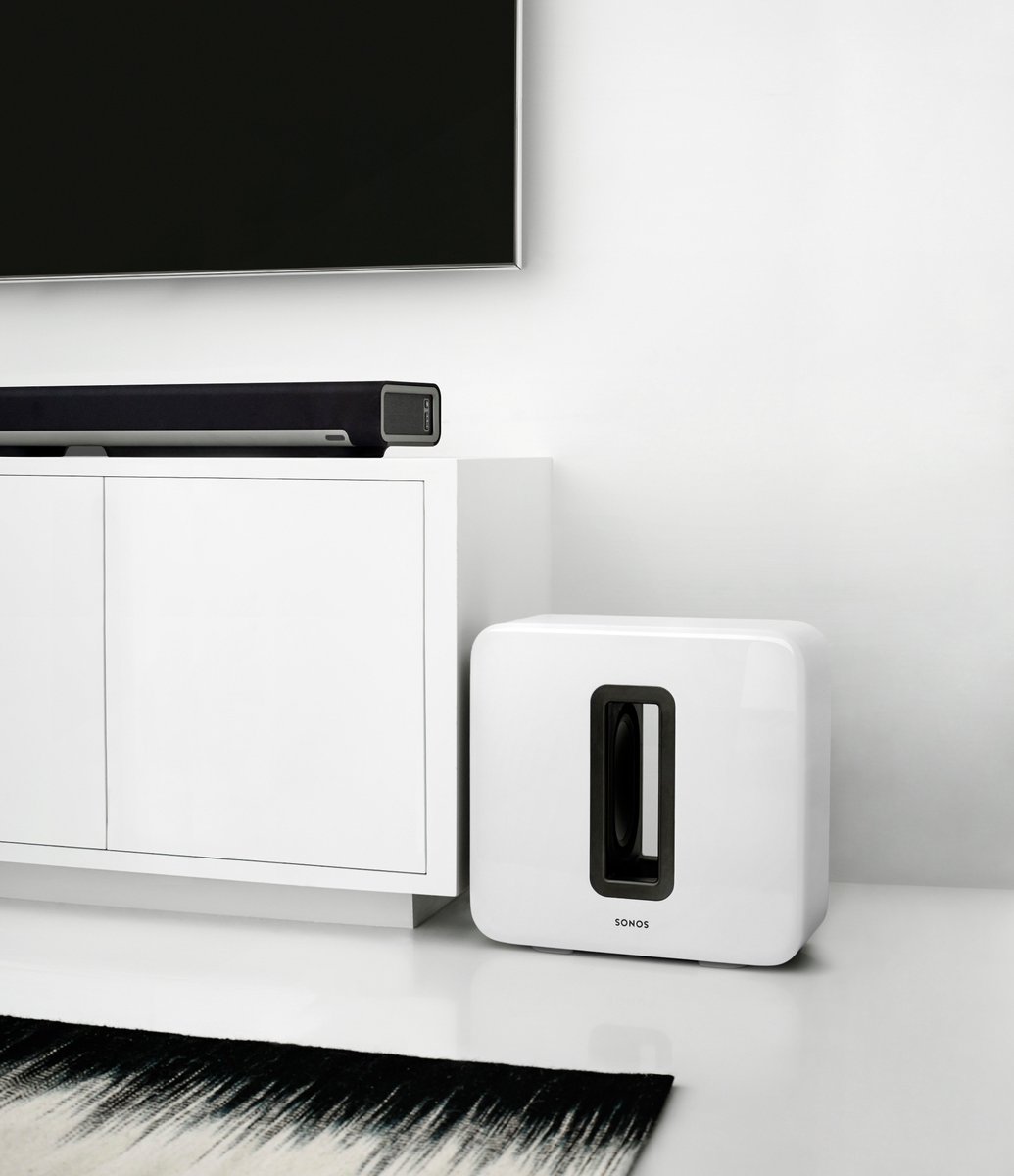 SoundStore_NL's tweet image. - S  O U N D S T O R E -   De witte Sub uit voorraad leverbaar #soundstore_nl  online of in onze prachtige Showroom #sonos #multiroom #sub