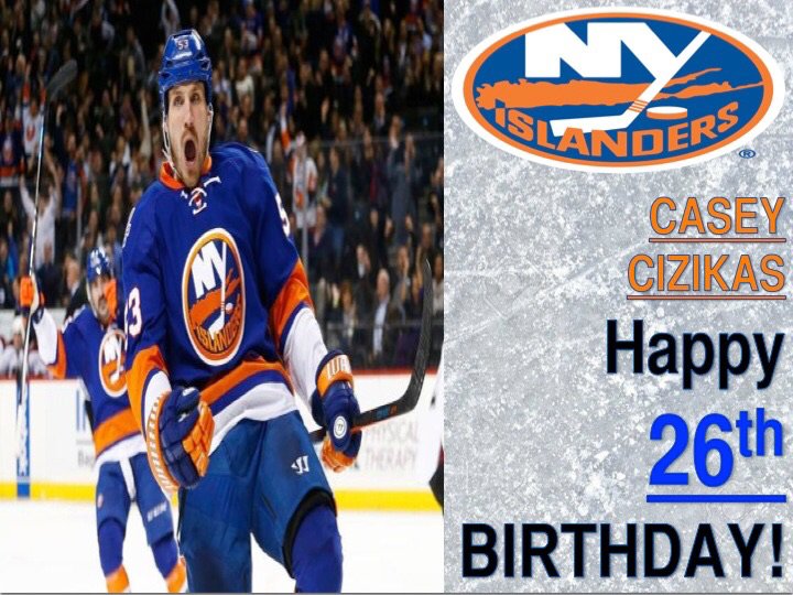 Happy Birthday, Casey Cizikas! | 