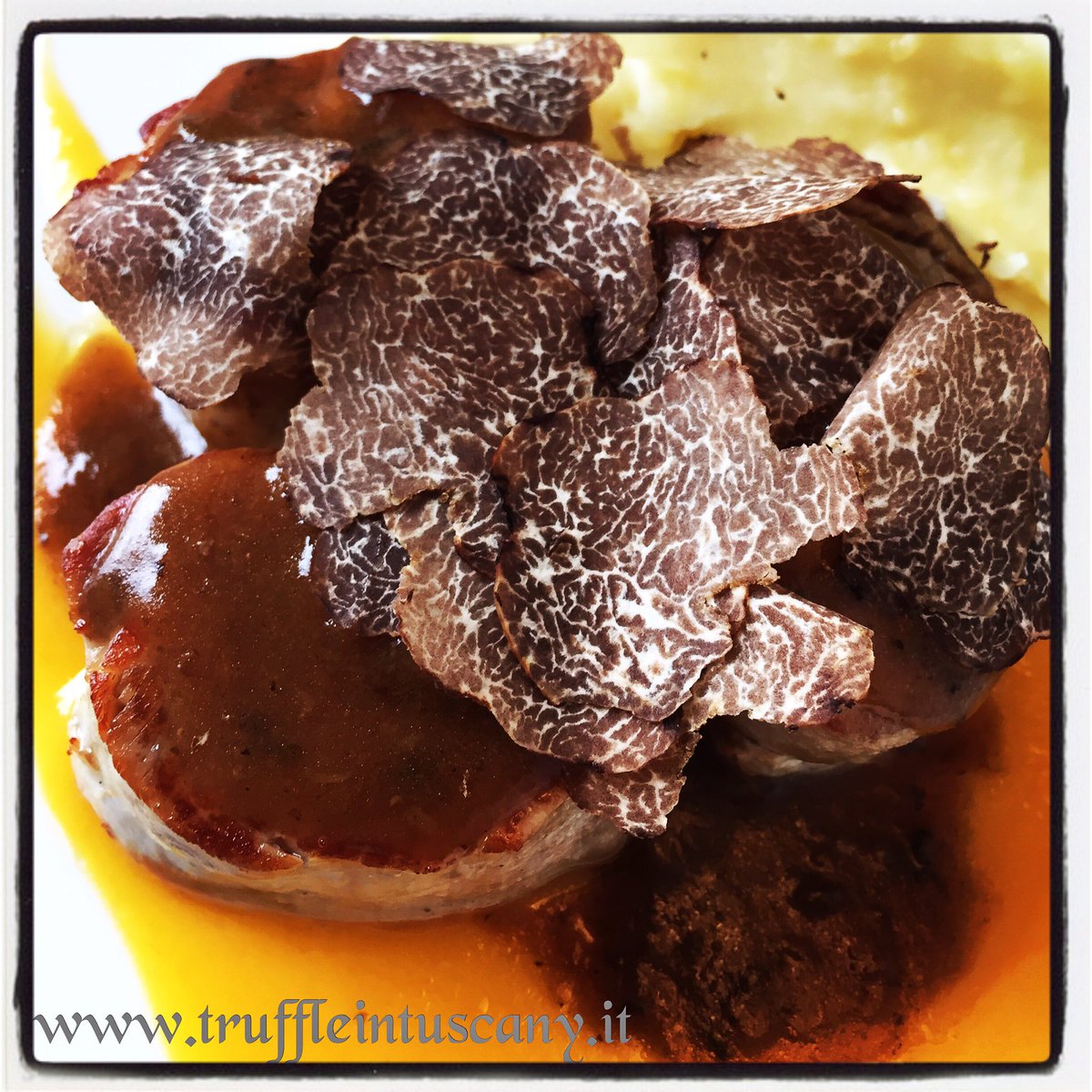 TruffleTuscany's tweet photo. Filetto di maiale al Tartufo Marzuolo by @RossiGilbe https://t.co/8acuOHJAcu