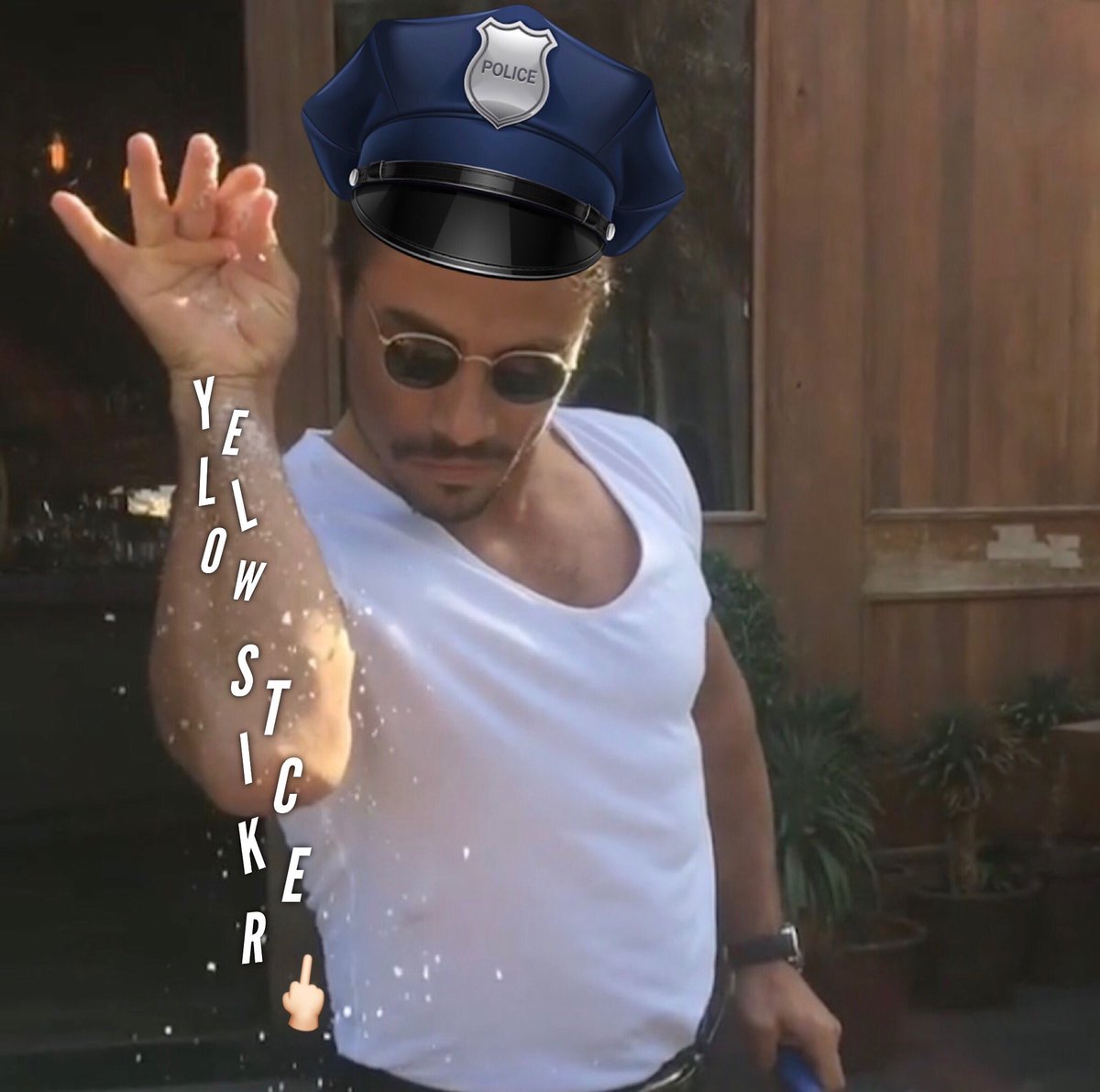 When they were just gonna get a warning but had to go run that mouth