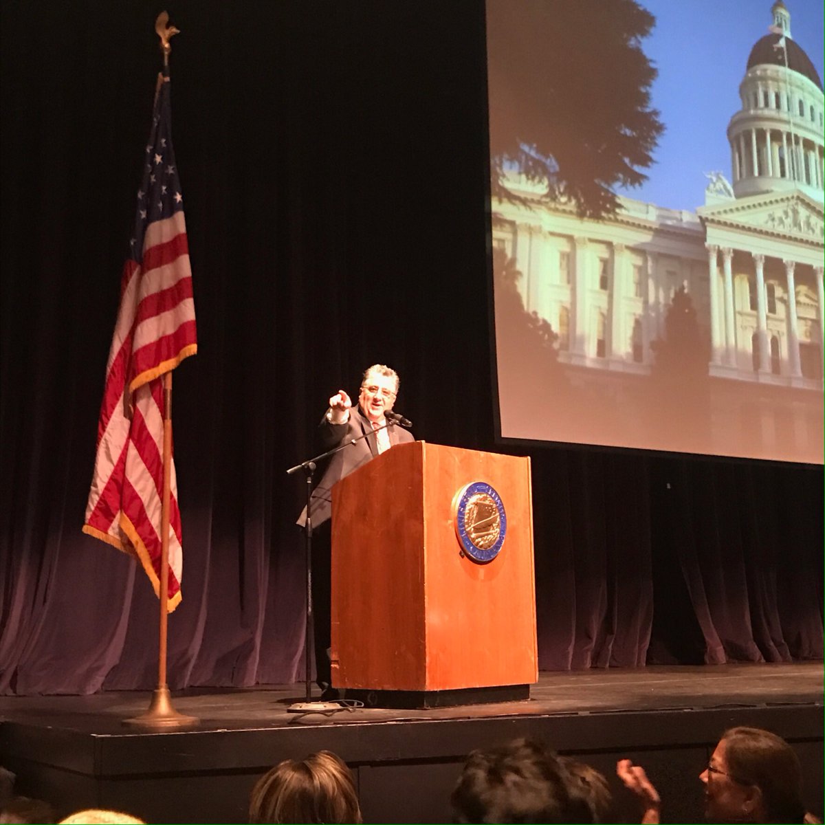 we4nps's tweet photo. Senator Anthony Portantino sworn in! @canp_gp @CaliforniaNP @Portantino https://t.co/VS4pJMWK90