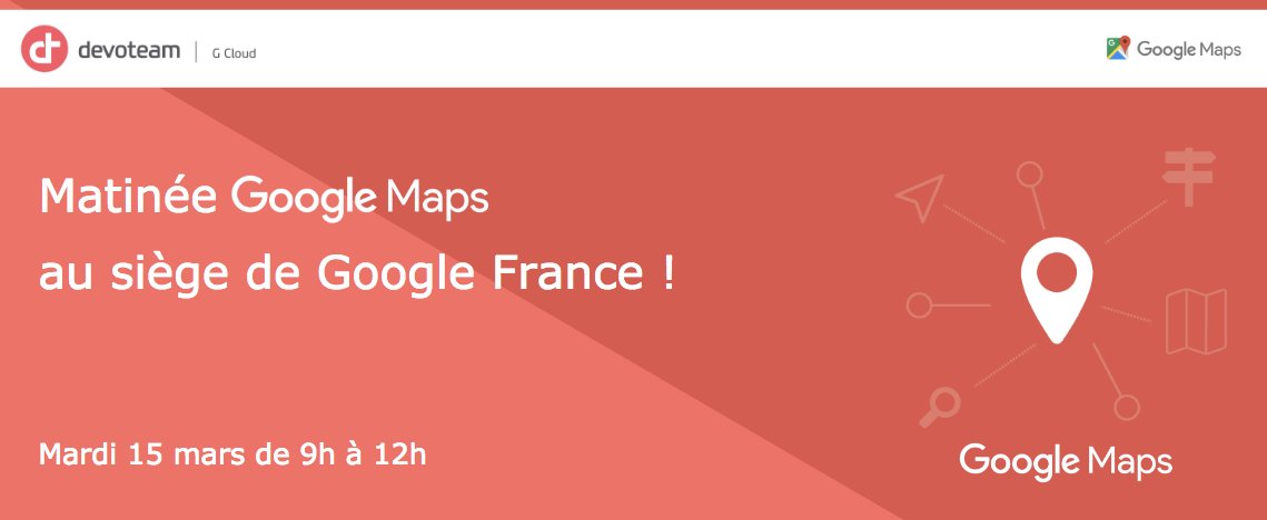 devoteamgcloud's tweet photo. Matinée Google Maps chez #GoogleFrance pour le #retail & #e-commerce : #streetview #youmaps #tango #réalitévirtuelle https://t.co/4NGCIjobxO https://t.co/DWUMNQCrHB