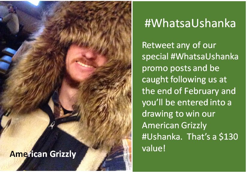 Mt_Mikes's tweet photo. TWO DAYS LEFT to enter for a FREE  #Ushanka #BigFuryHat. The Grizzly is our most popular faux fur style. RETWEET and FOLLOW now? https://t.co/dOAXEcaDtF