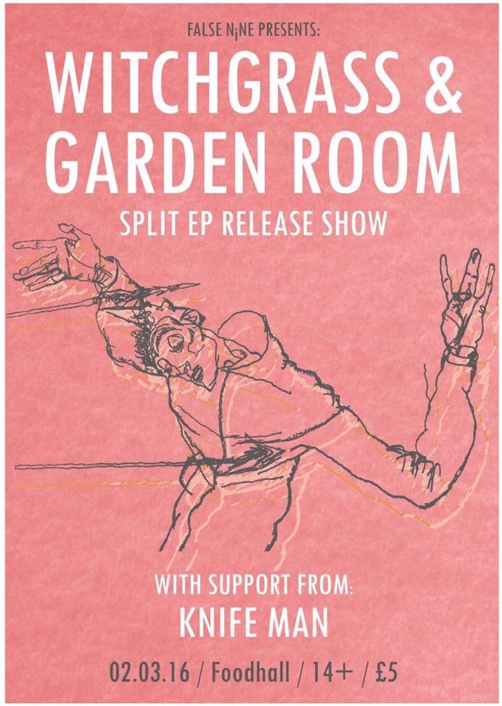 knifemanuk's tweet photo. Also! a reminder that we're playing with the beauties in Witchgrass and Garden Room on Thursday so we'll hopefully see you there https://t.co/1fU8HEtymw