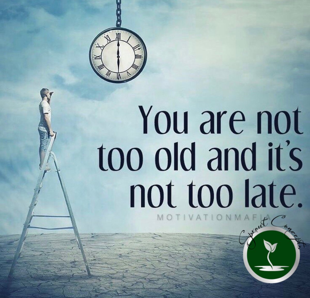 sproutconcepts's tweet photo. It’s not too late to get started. Just because something has always been doesn’t make it the best. #sproutforward #HOA #motivation #think https://t.co/Ec6XSiMQu3