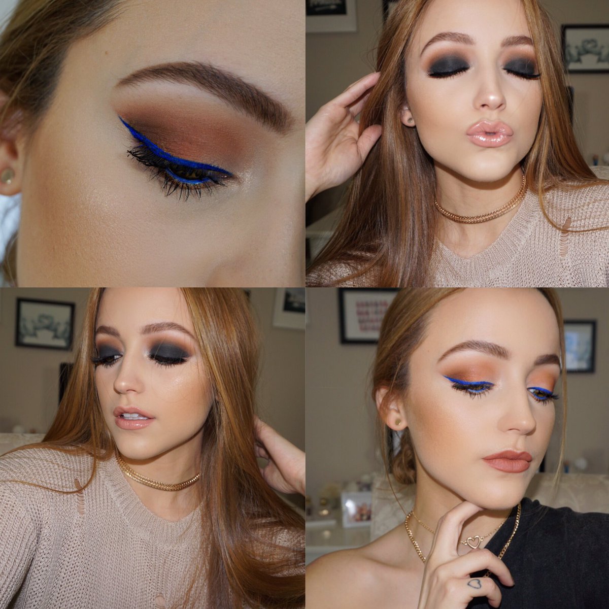 A tutorial on these looks are up on my channel!