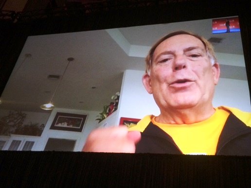 TruStage's tweet photo. So cool to see Dick Ensweiler join #CUNAGAC via Facetime! "We exist to do good for our members everyday." https://t.co/znBOyP57dt
