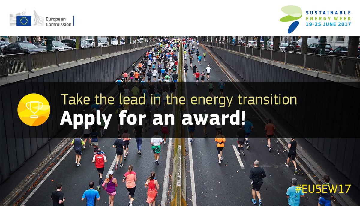 CIVITAS_EU's tweet photo. Have you nominated a project for the #EUSEW17 awards yet? Deadline is 3 March! https://t.co/FaCI3KLDCM https://t.co/m7sPq3t1Lo