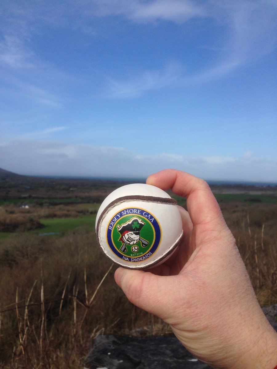 JerseyShoreGAA's tweet photo. Our #JSGAA #Sliotar is on a tour of #Ireland, County Clare on @wildatlanticway! Join us &amp; play @officialgaa in #NJ!☘🇺🇸 #GAA @newjerseyirish https://t.co/w1IsbtQGXB