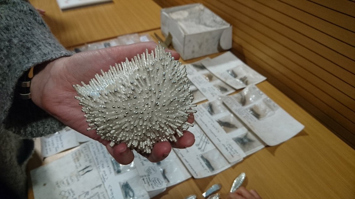 SCAAppliedArt's tweet photo. Thanks so much to #Junkomori for her interesting, inspiring talk. #lovetoforge @NWSADAppliedArt @GlyndwrUni https://t.co/osOccPOjT6