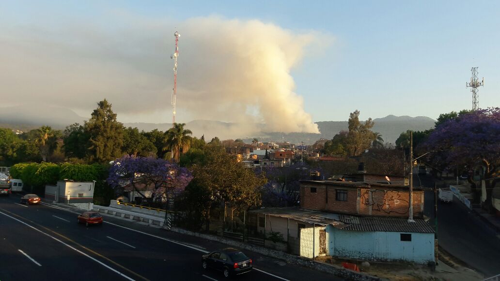 GACORREAGOMEZ's tweet photo. @CONAFOR @SDS_Morelos atienden incendio forestal registrado en inmediaciones Nva Jerusalén y Campus Chamilpa #UAEM https://t.co/pHCoSwO5ng