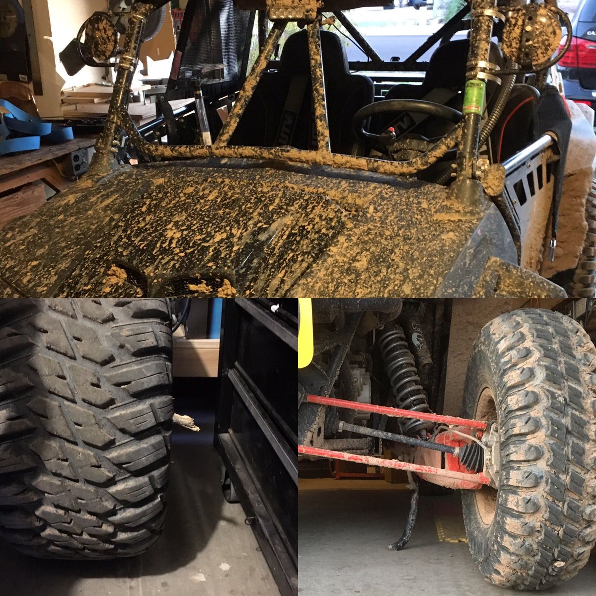 WormholeRacing's tweet photo. 3 1st place finishes AZOP Junkyard GP but a lot of damage too. Broken sway bar and two flats. #pciraceradios #fox #albaracing #rtproutv https://t.co/utc3q2RacA