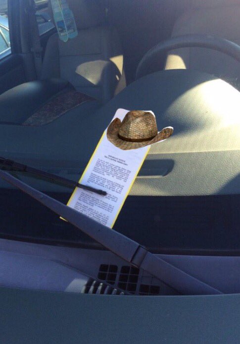What in  ECU parking violation?!?