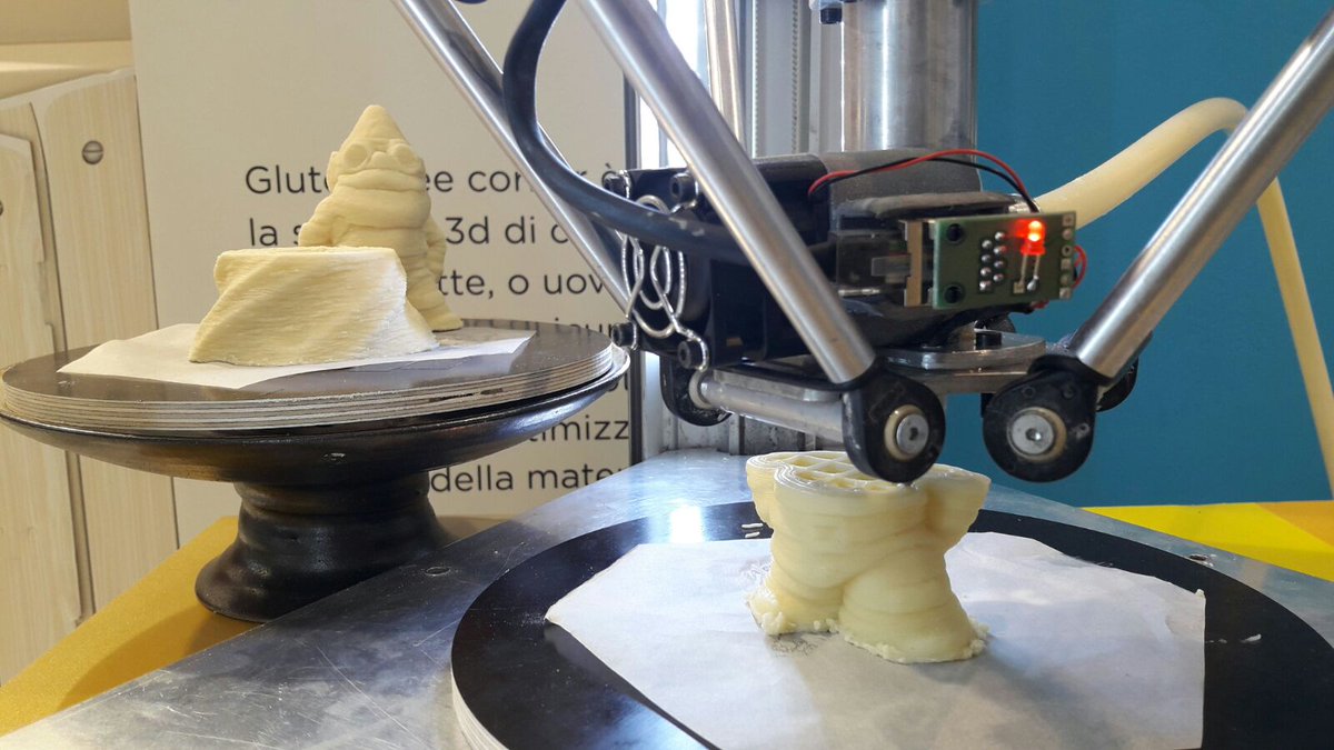 medfablab's tweet photo. #Stampa3D di #cibo: @3Dwasp sceglie il #glutenFree!
https://t.co/xmN7KLJYTb https://t.co/OPJ8hoL7rf
