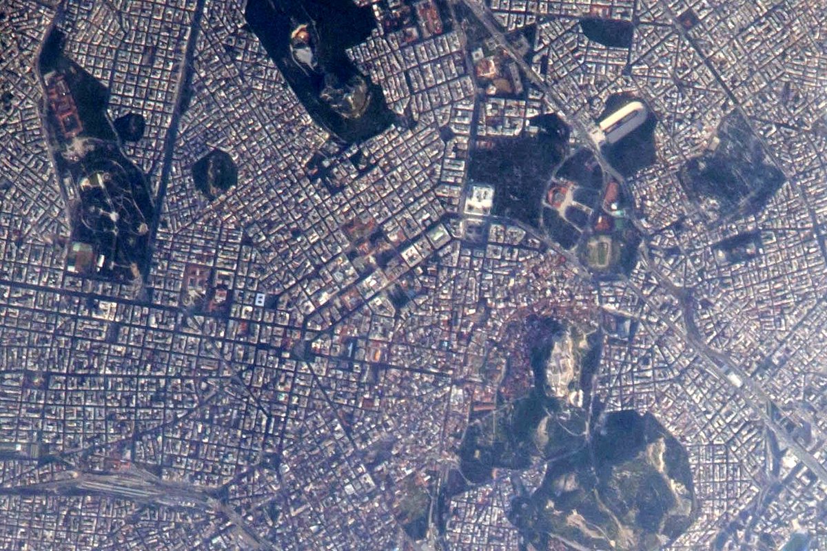 Good afternoon Athens, Greece from @Space_Station!