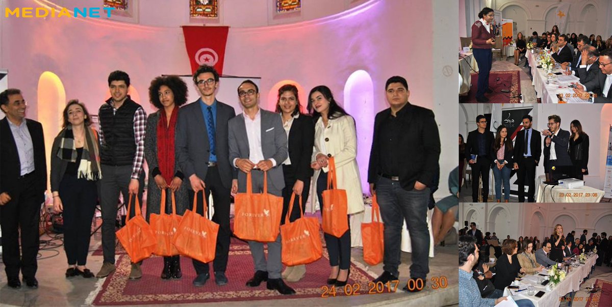 MedianetGroup's tweet photo. .#MEDIANET sponsor de l'#HECChallenge à l'Institut des Hautes Études Commerciales de Carthage. #Entrepreneuriat #IHEC https://t.co/RB2LEqXrJ4