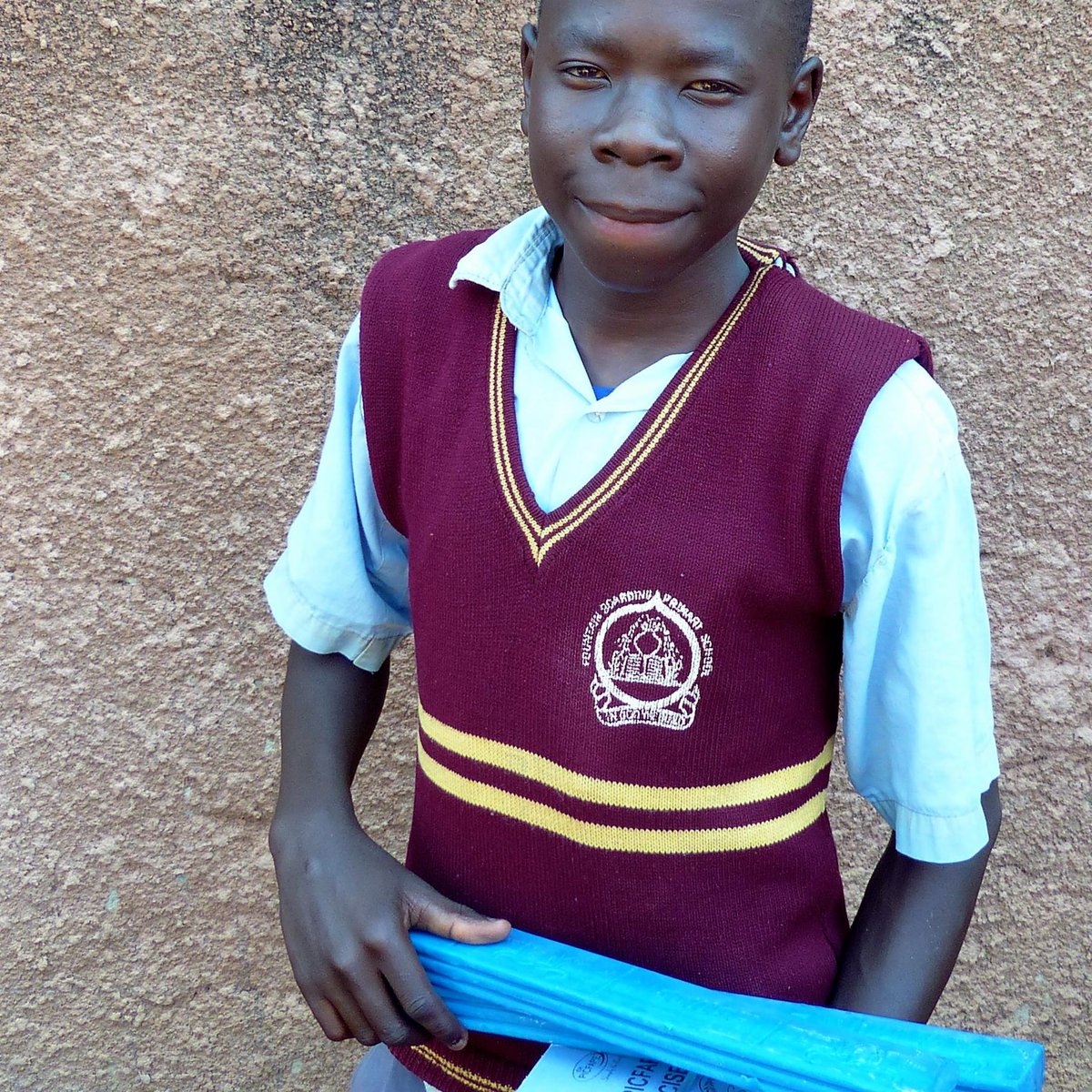 #COHUUpdate Our student Solomon Odite ready to kickstart the beginning of his school year!

Fun fact: He wants to be a doctor.