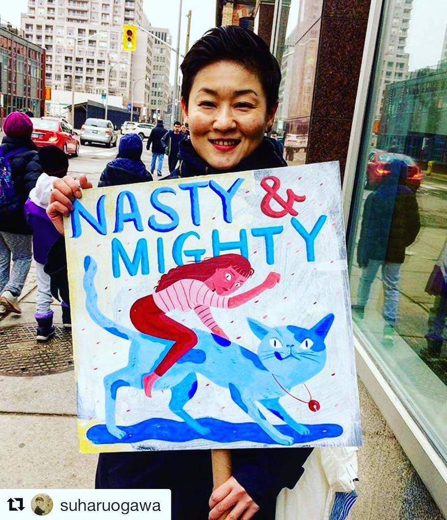 SignsOfTheMarch's tweet photo. Some real skills 🖌#Signsofthemarch 📸credit: @suharuogawa ・・・
I'm so nasty and so mighty. .… https://t.co/0yjpHygmJZ https://t.co/VWttMjB9eX
