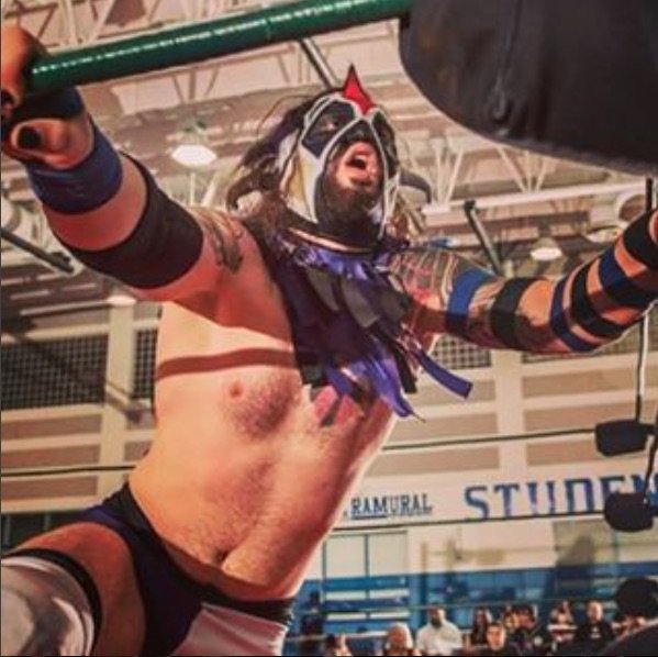 JesterYorick's tweet photo. Monday got me feeling like... #JesterYorick #FearTheJester #prowrestling #Monday https://t.co/I6PqmCz08J