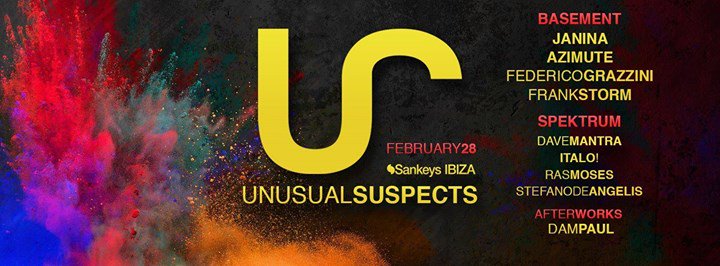 ch_ibiza's tweet photo. Tuesday at @SankeysIbiza : Unusual Suspects (Janina &amp; Azimute &amp; Federico Grazzini &amp; Dave Mantra &amp; Ras Moses El… https://t.co/0jONYDyJ3w https://t.co/3HktYFJq6S