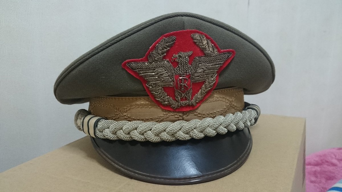 激レア】ww2イタリア軍 ファシスト（MVSN）将官 フェズ帽 レプリカ