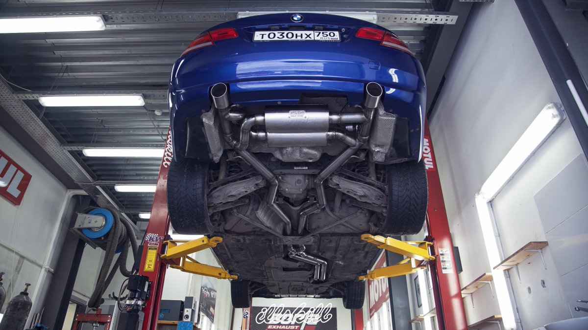 borla_rus's tweet photo. Выхлопная система на компонентах #Borla серии #XR1 #Multicore для #BMW #335i #E92 #N54 //#borlaexhaust  #BMW #335i #N54 #e92 #xr1 #mulricore https://t.co/Zs7nVtejZq