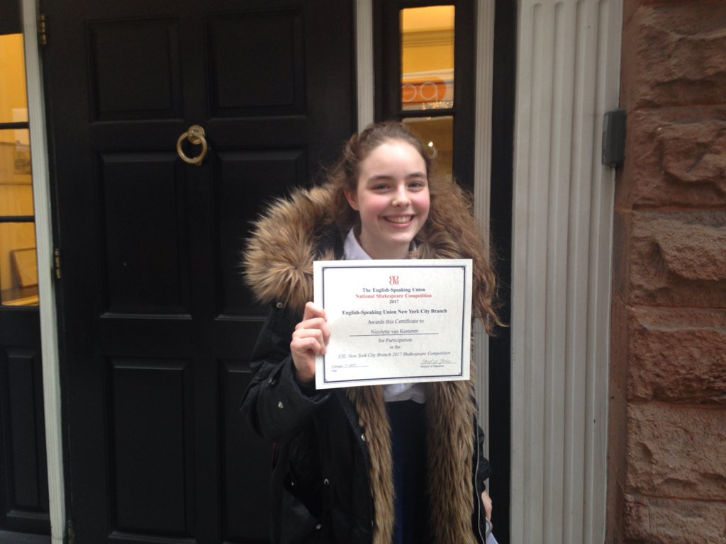HewittPerform's tweet photo. So proud of Nicolette representing The Hewitt school #ESUshakespearecompetition https://t.co/LP9s06BzD2