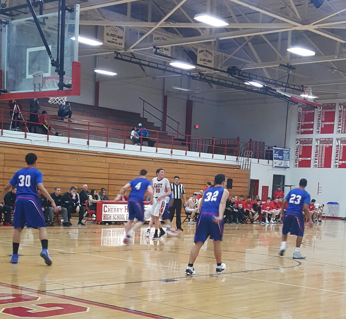 HS East <a href="/CHEBoysBball/">East Basketball</a> up 22-11 vs Washingto. Twp, in the midst of a 22-7 run!