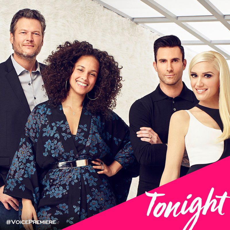 blakeshelton's tweet image. RT if you’re tuning in to @NBCTheVoice tonight! 

8/7c on @NBC #VoicePremiere - Team BS