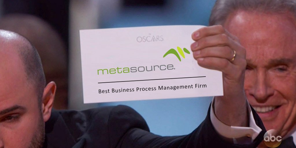 MetaSource's tweet image. And the REAL #winner is… #MetaSource ! #NoMistakeHere !