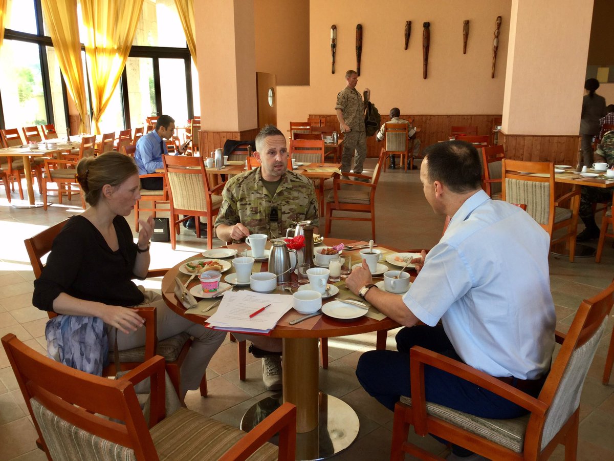 In #Chad to represent NL in the #Flintlock2017 seminar. To support protection of civilian populations &amp; regional stability in Africa.