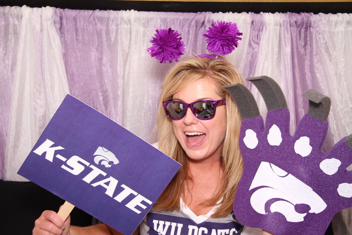 InstafunKC's tweet photo. Cheering on the #KState Cats  .. Book our adorable vintage camper #photobooth for your next tailgate party .. #instafunkcphotobooth https://t.co/3gLPSdhjnI