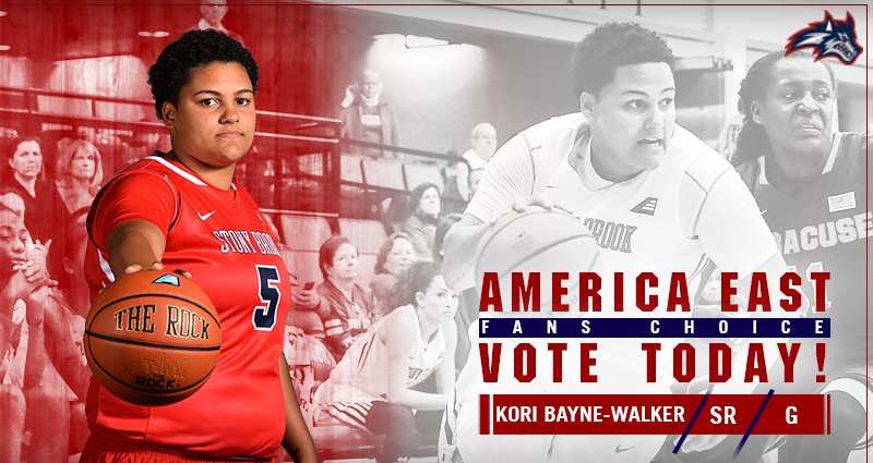 StonyBrookWBB's tweet photo. Vote for @kbaynewalker for #AEFansChoice Player of the Year!

To vote: https://t.co/wQy1bvPs3h
#AEHoops #WeAreSeawolves https://t.co/LiGmFIpQGi