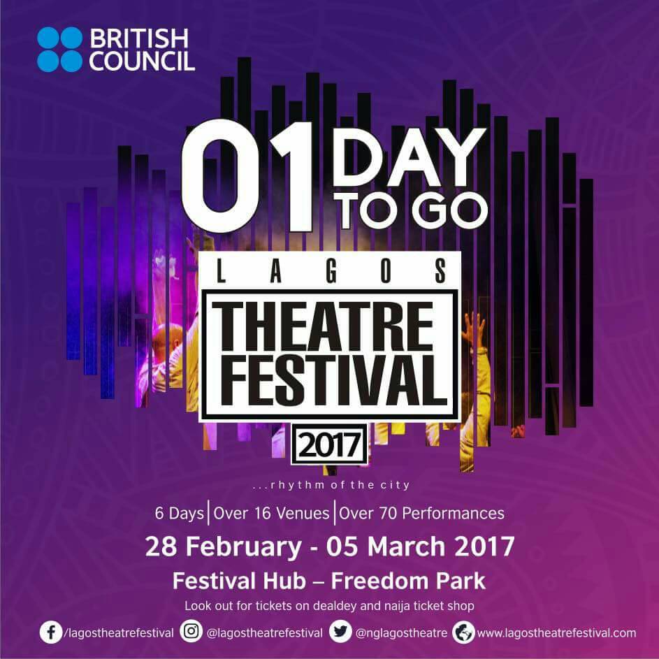 TrendNaija's tweet photo. 500+ artists | 70+ performances | 16 venues | 6 days | 24 hours left till @nglagostheatre by @ngbritisharts #LTF2017 https://t.co/fl5IKhzrtu https://t.co/jGfM1r1wUm