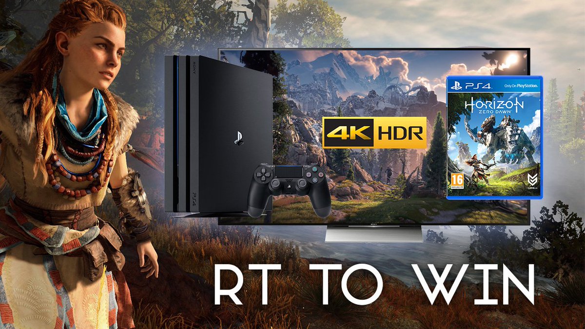 IGNUK's tweet image. Follow &amp;amp; RT to win an epic #HorizonZeroDawn bundle including a PS4 Pro, a 4K TV and a copy of the game! TC's uk.ign.com/articles/2017/… UK 18+