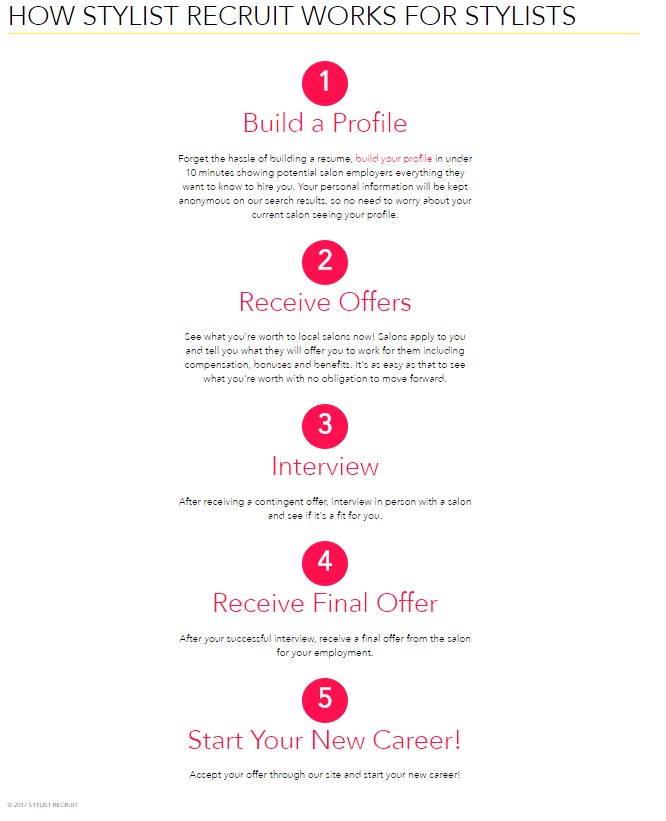 StylistRecruit's tweet image. Building a free profile now in under 10 minutes and watch as salons apply to you! stylistrecruit.com
