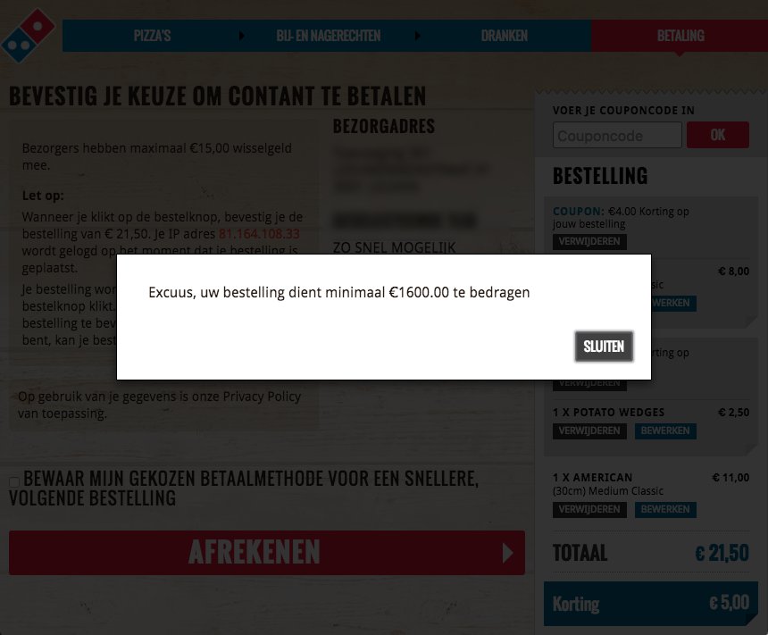 _marcmarc's tweet photo. @DominosBE  1600euro pizza's leveren gaat nogal moeilijk zijn, of niet soms? 🤣 https://t.co/99ipDn3xBm