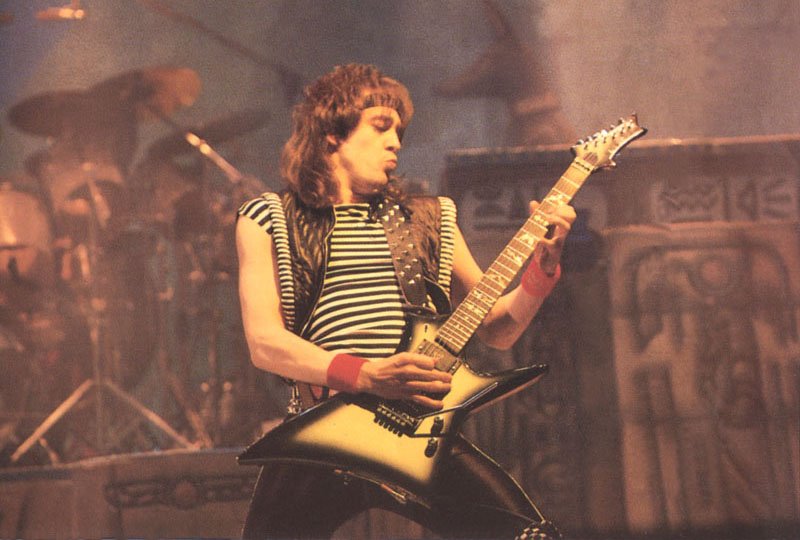 A very Happy 60th Birthday to guitarist, Mr. Adrian Smith! 