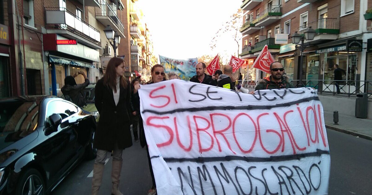 espinar_mar's tweet photo. Acompañando al @CNMMoscardo con @ignaciobenitop @PSOE_USERA y @ugtsmd_aytomadr en una lucha más que justa! https://t.co/zp4d0ey0HA